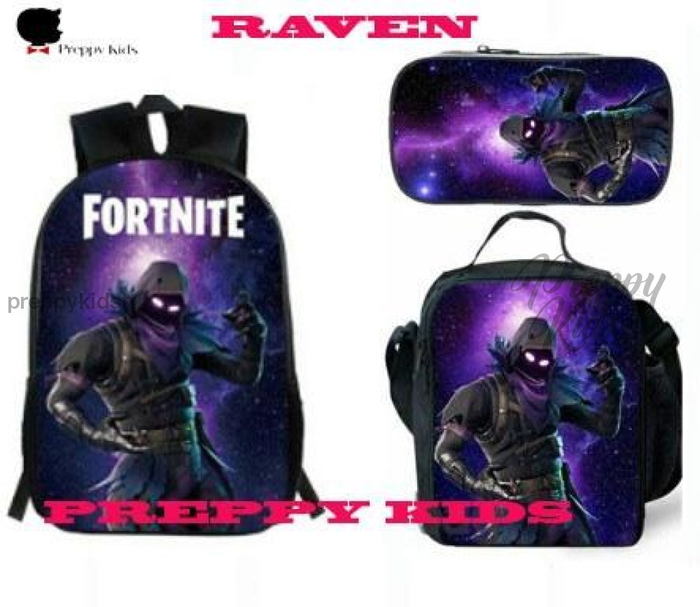 Fortnite backpack outlet raven