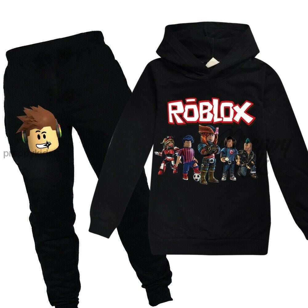 Roblox Football Crew Track Suits (Black)