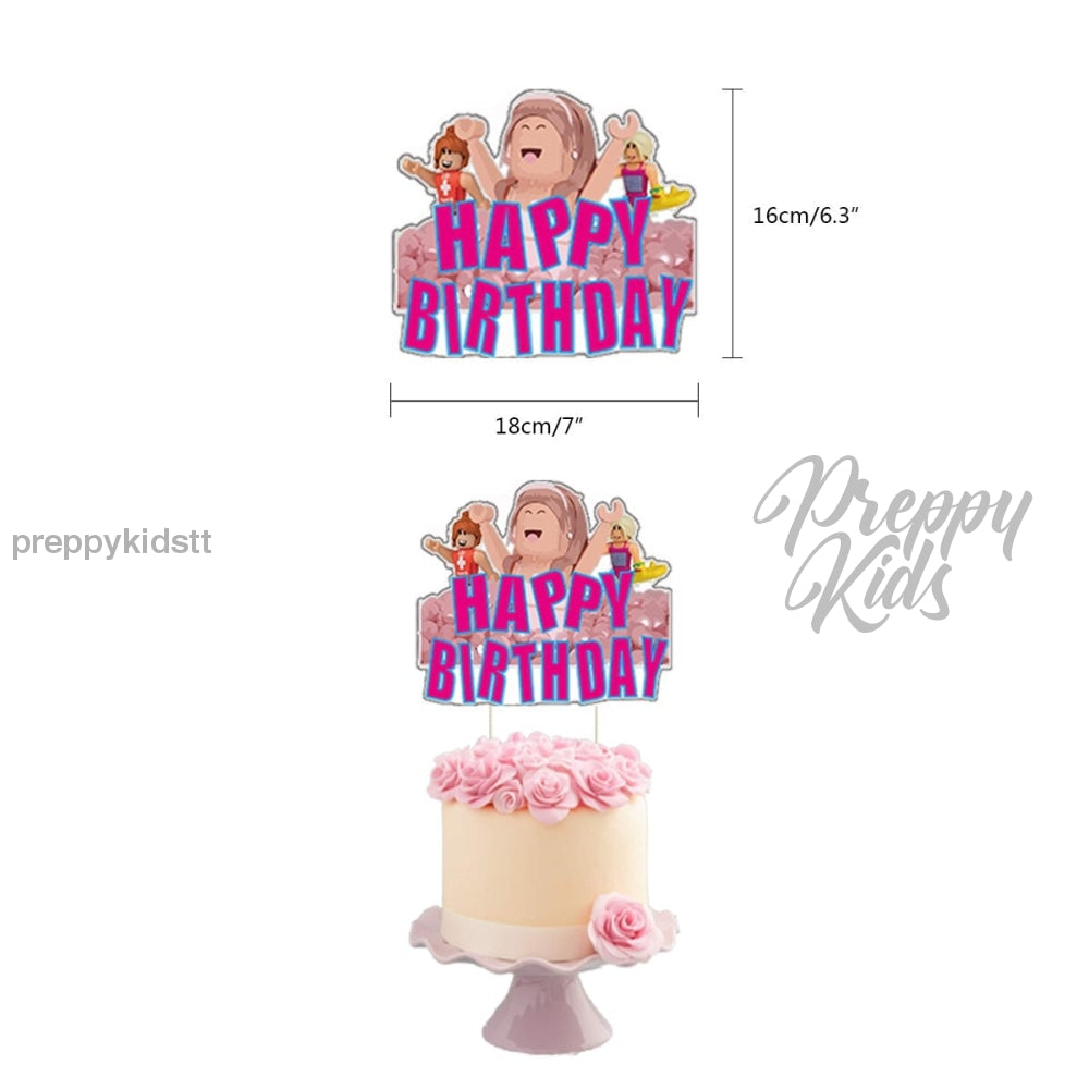 Roblox Girls Party Decorations
