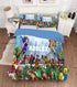 Roblox Party 3Pc 3D Comforter Set Bed Sets