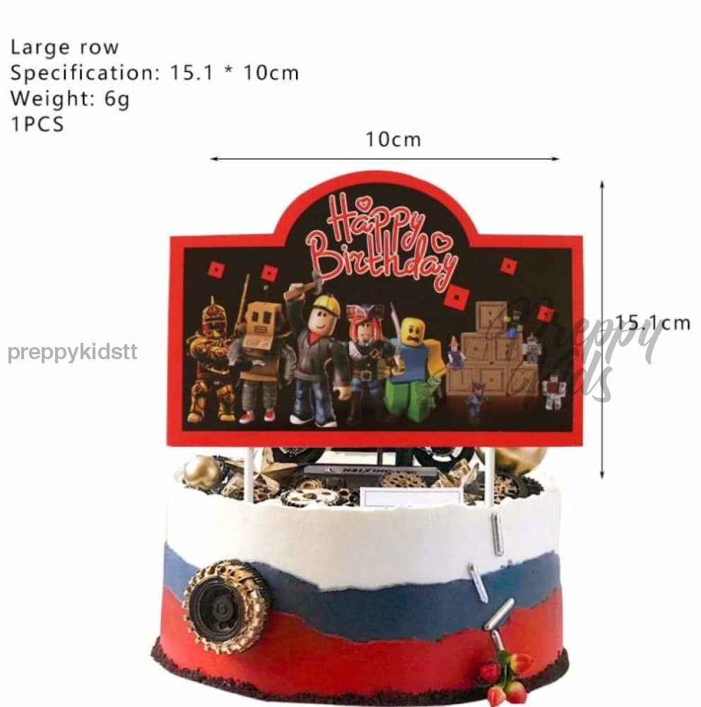 Roblox Party Decorations 2Nd Edition (140 Pcs)