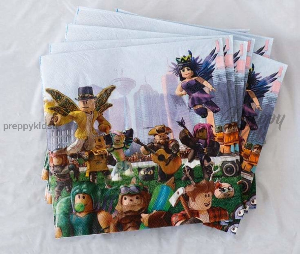 Roblox Party Decorations 2Nd Edition (140 Pcs)