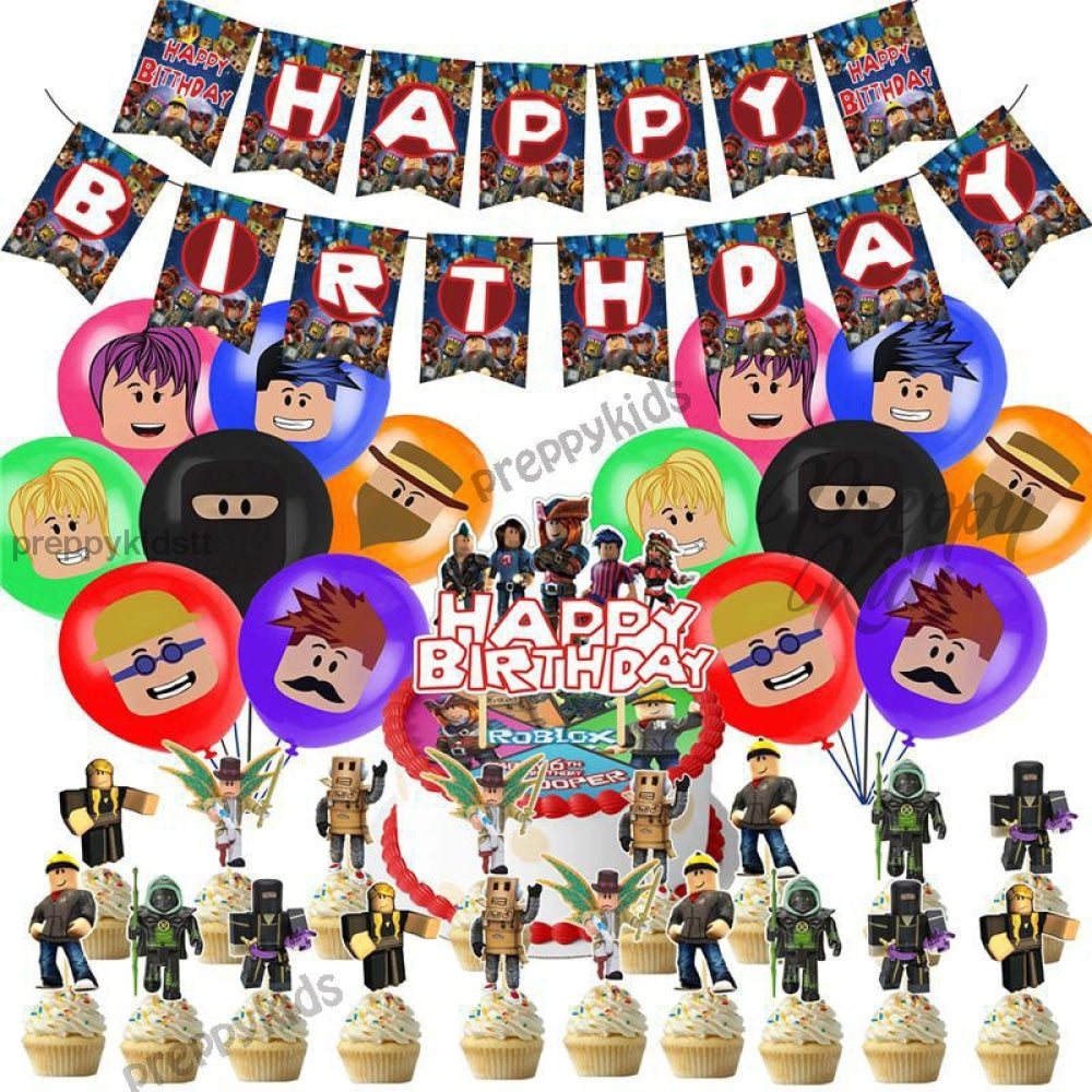 Roblox Party Decorations 2Nd Edition (41 Pcs)