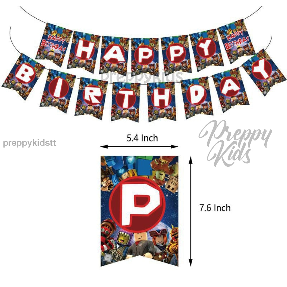 Roblox Party Decorations 2Nd Edition (41 Pcs)