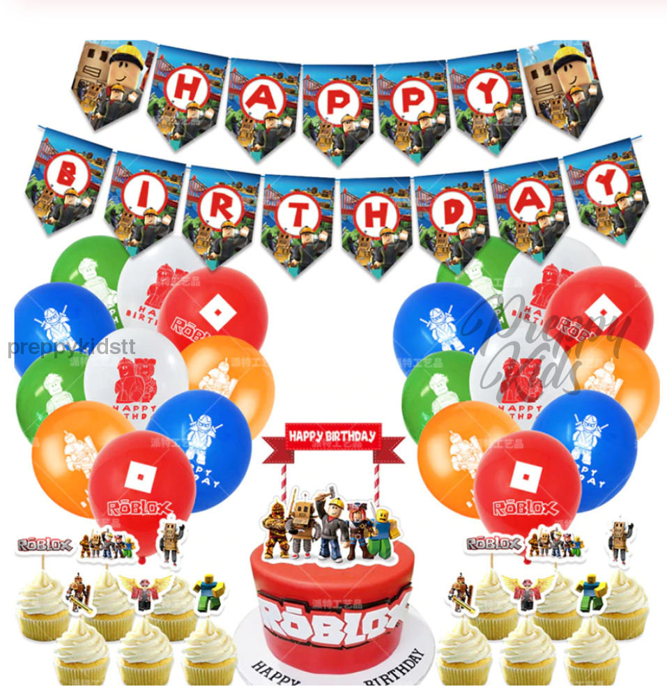 Roblox Party Decorations (46 Pcs)