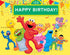Sesame Street Happy Birthday Backdrop No Party Decorations