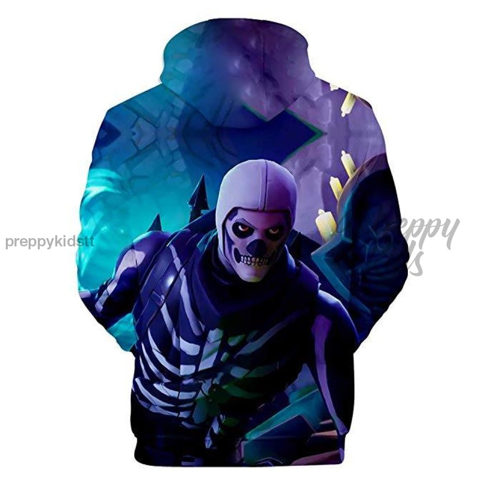 Skull Trooper 3D Hoodie Xxs Hoodies