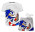 Sonic 2Pc Suit Outfit (White) Track Suits