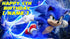 Sonic Happy Birthday Backdrop Party Decorations