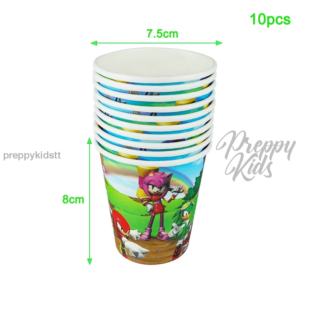 Sonic Party Decorations (126 Pcs)