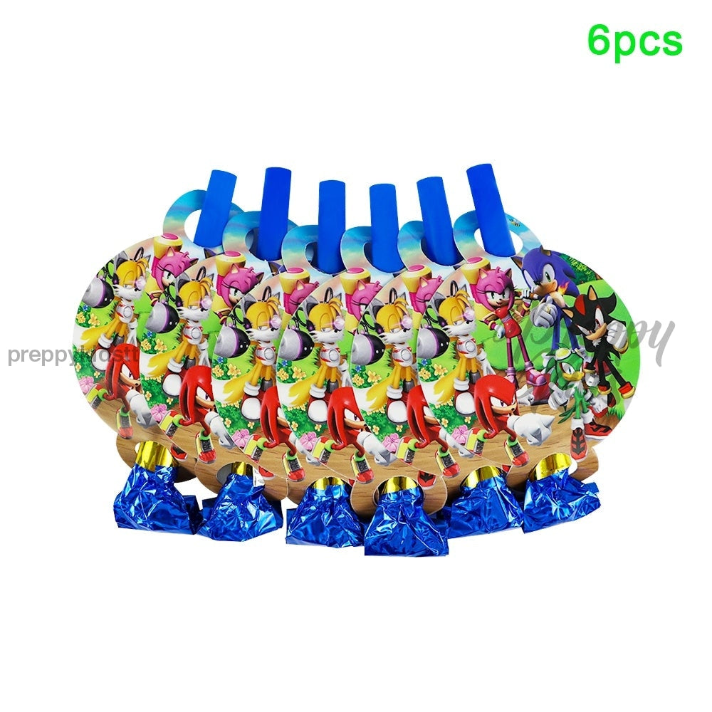 Sonic Party Decorations (126 Pcs)