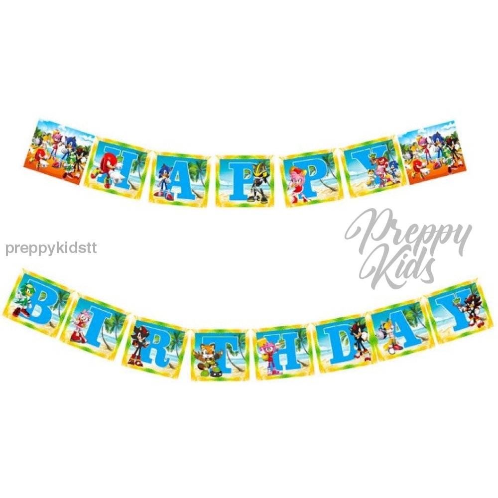 Sonic Party Decorations (126 Pcs)
