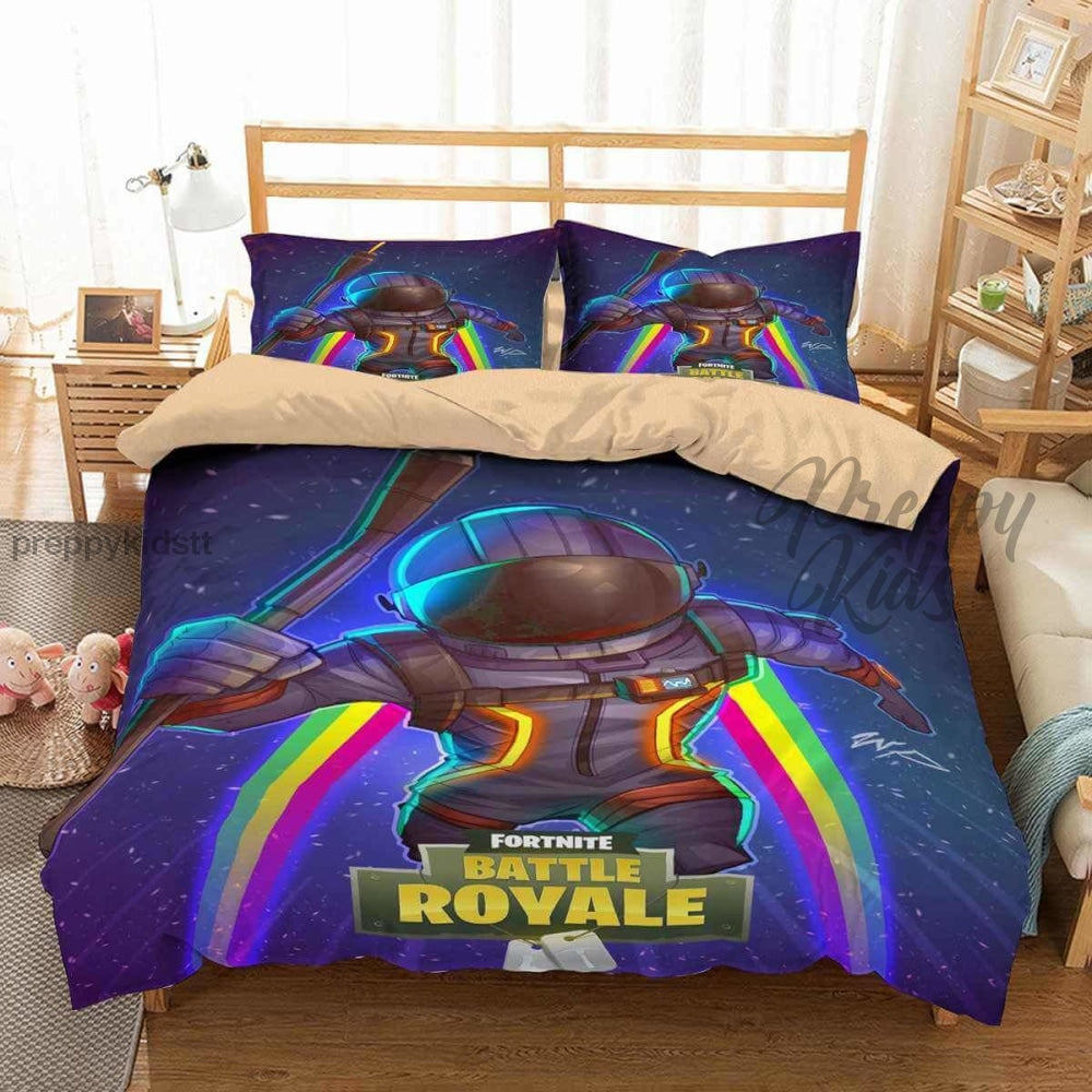 Dark Vovager Fortnite 3Pc Comforter Set Twin Bed Sets