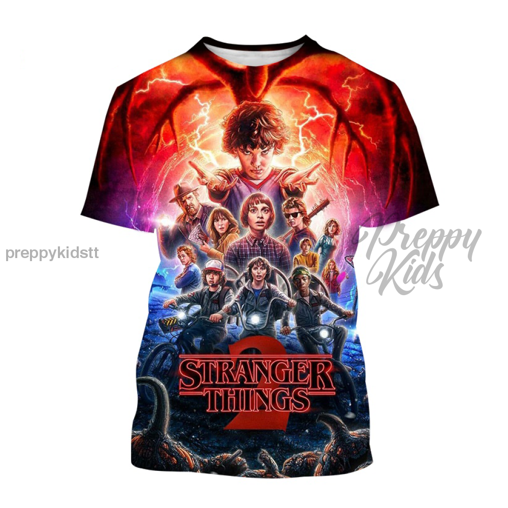 Stranger Things 3D Tshirt Season 1 Hoodies