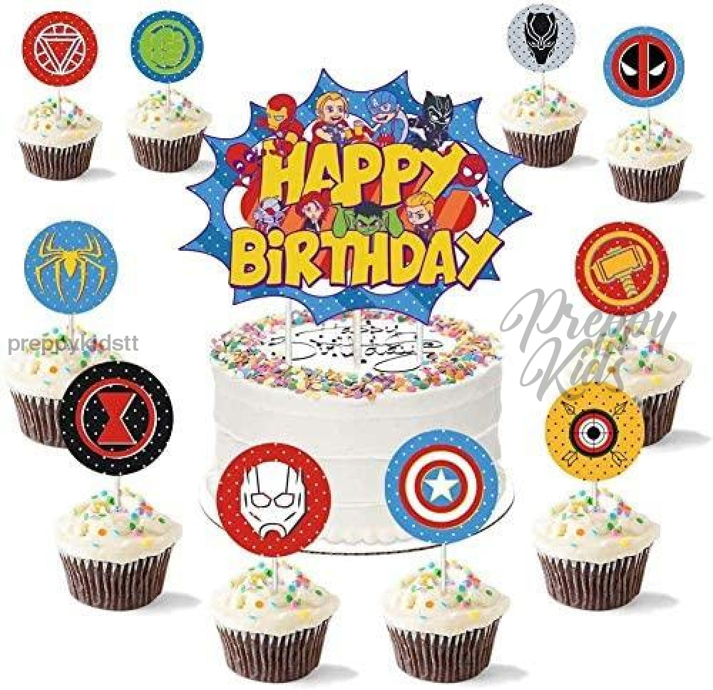 Superhero Avengers Party Decoration Package Decorations