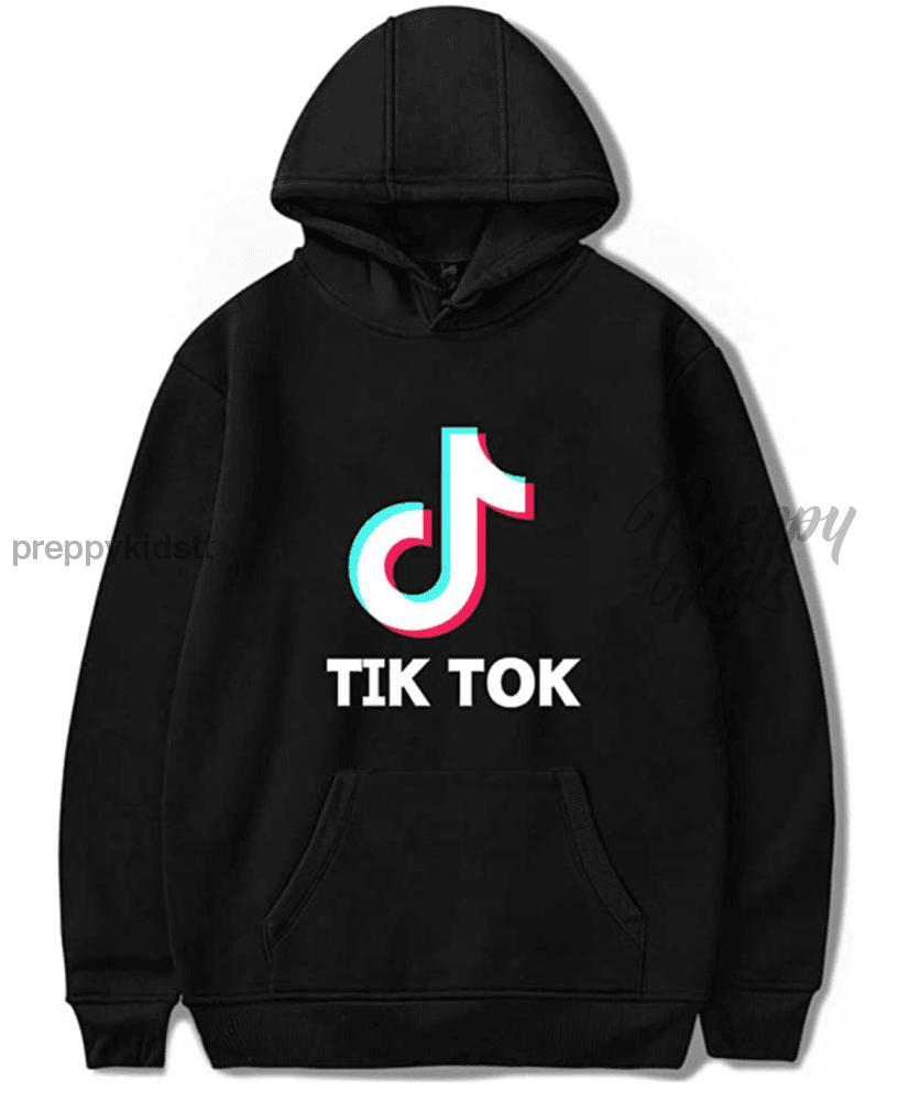 TIK TOK Cotton Hoodie Preppy Kids Grand Bazaar