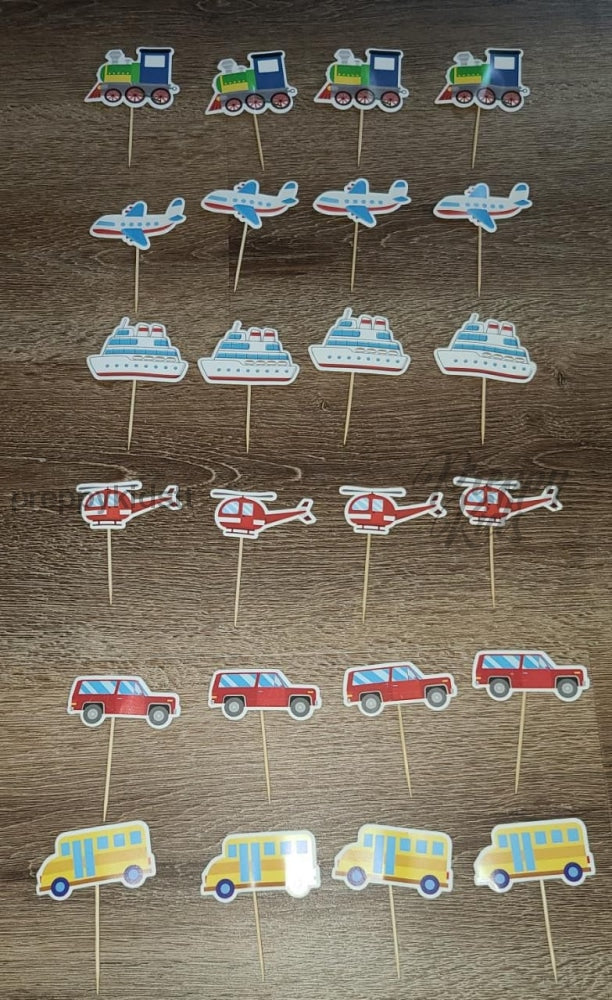 Transport Machines 109 Pcs Party Decoration Package Decorations