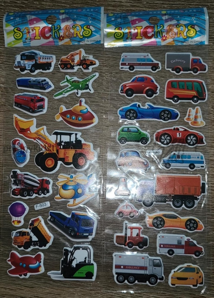 Transport Machines 109 Pcs Party Decoration Package Decorations