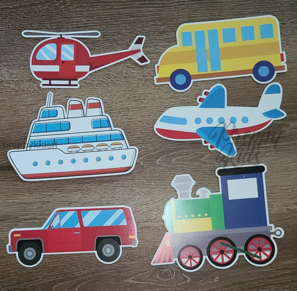 Transport Machines 109 Pcs Party Decoration Package Decorations