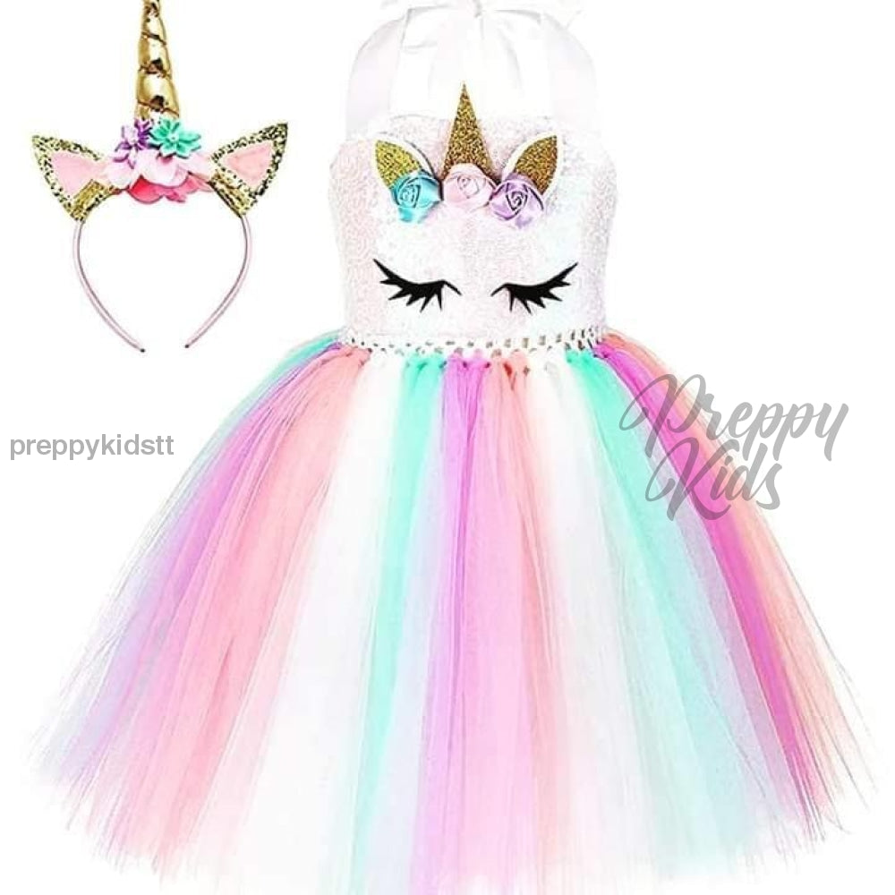 Unicorn Lliy Birthday Dress Outfits
