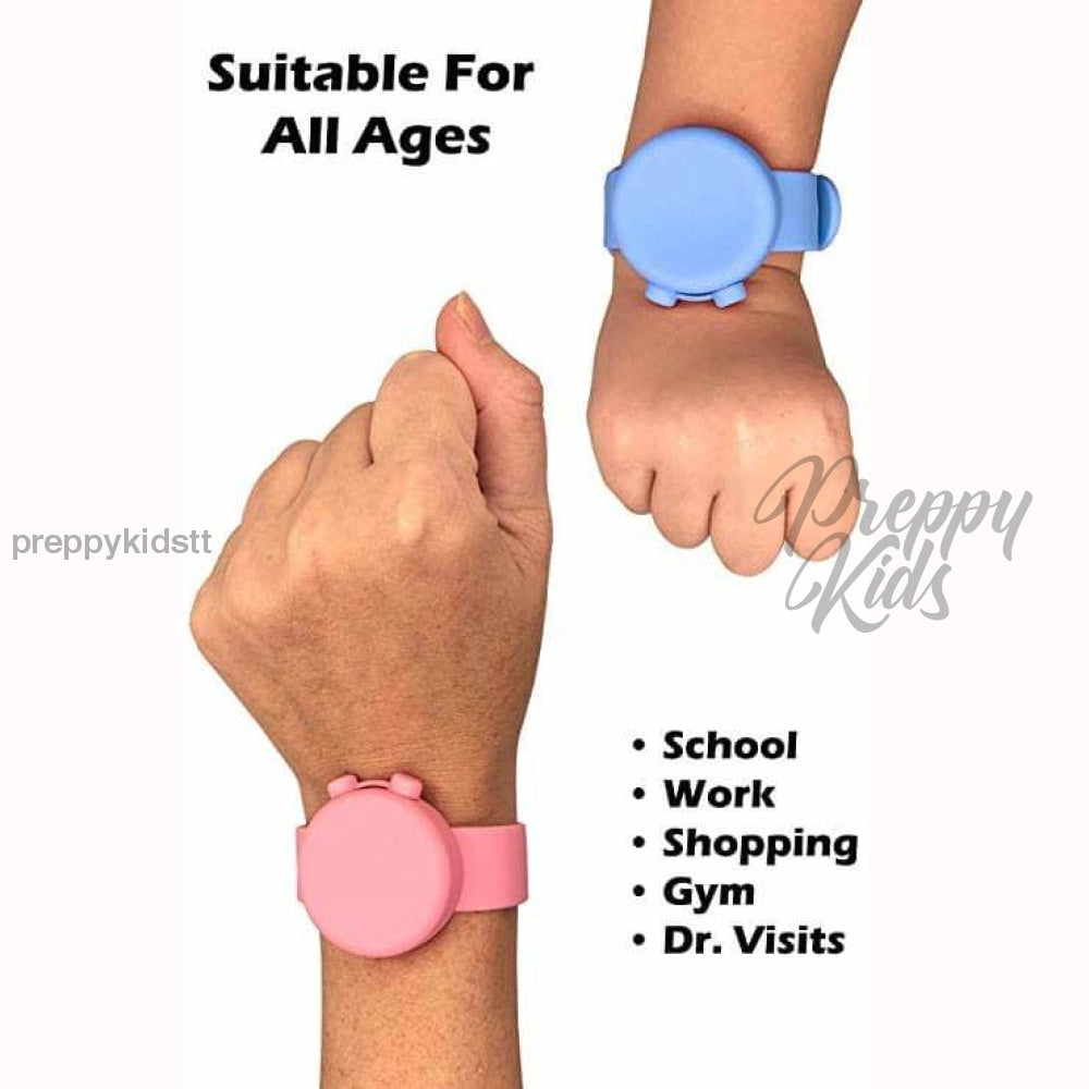 Wristband Hand Sanitiser Bracelet (Black) Bts