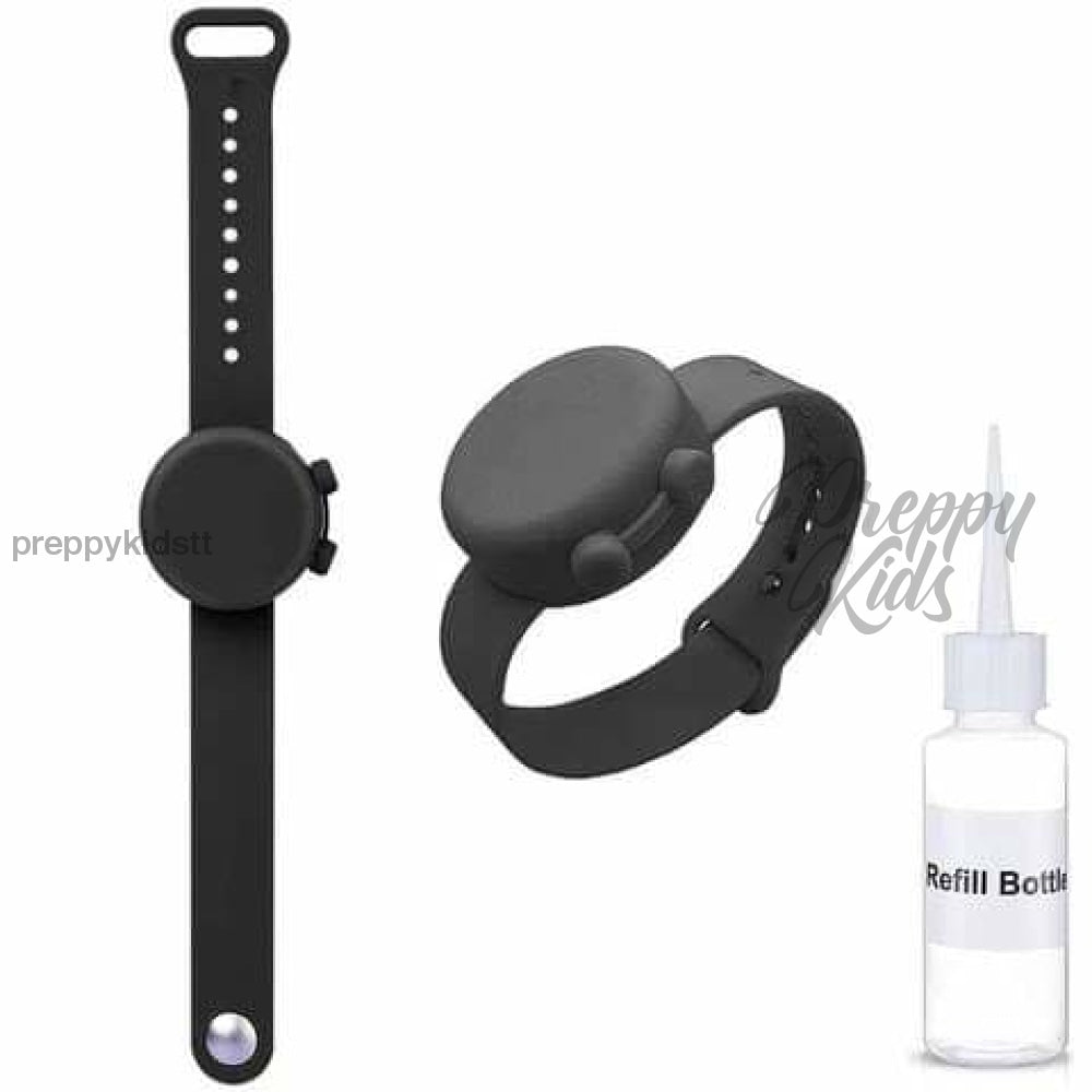 Wristband Hand Sanitiser Bracelet (Black) Bts