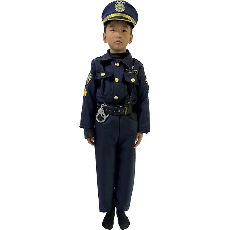 Policeman Career Day Costume (Ages 3 to 8 years old)