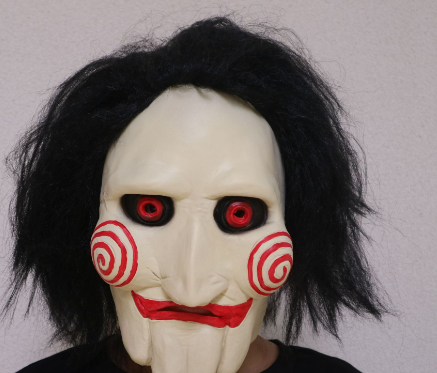 Billy the Puppet SAW Halloween Face Mask - Preppy Kids (Grand Bazaar)