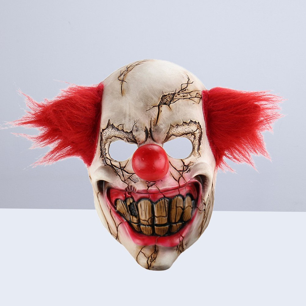 Horror Demon Clown Halloween Face Mask