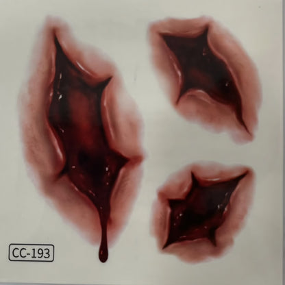 Halloween Temorary Tattoo Stickers