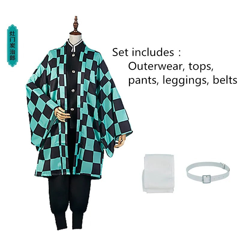 Tanjiro Kids Demon Slayer Cosplay costume outfit