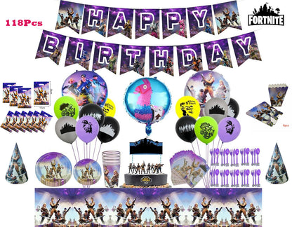 Fortnite 2nd edition Party Ultimate Party Package Decorations (118pcs)