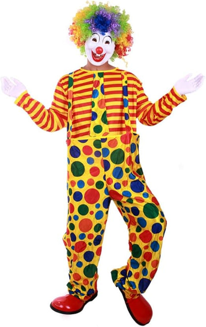 Adult Packove Clown Cosplay Costume