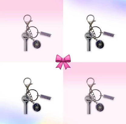 Katseye lightstick keychain
