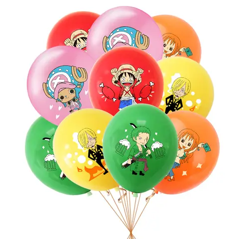 One Piece Latex Balloons (10 pcs)