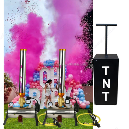 RENTAL TNT Electric Remote Control Colorful Confetti Cannon Machine