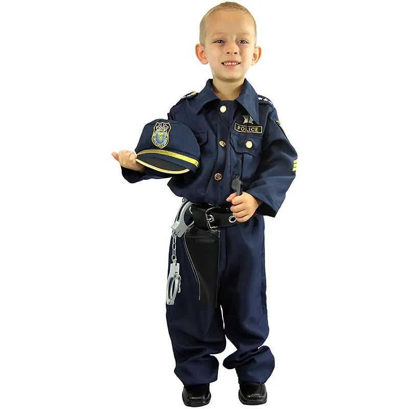 Policeman Costumes  (Ages 3 to 7 years old) Officer career day outftit