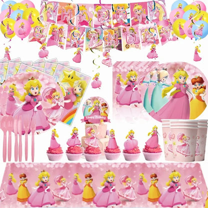 Princess Peach Party Ultimate party decoration package