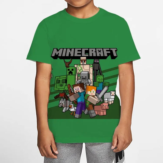 Minecraft Green Machine Tshirt
