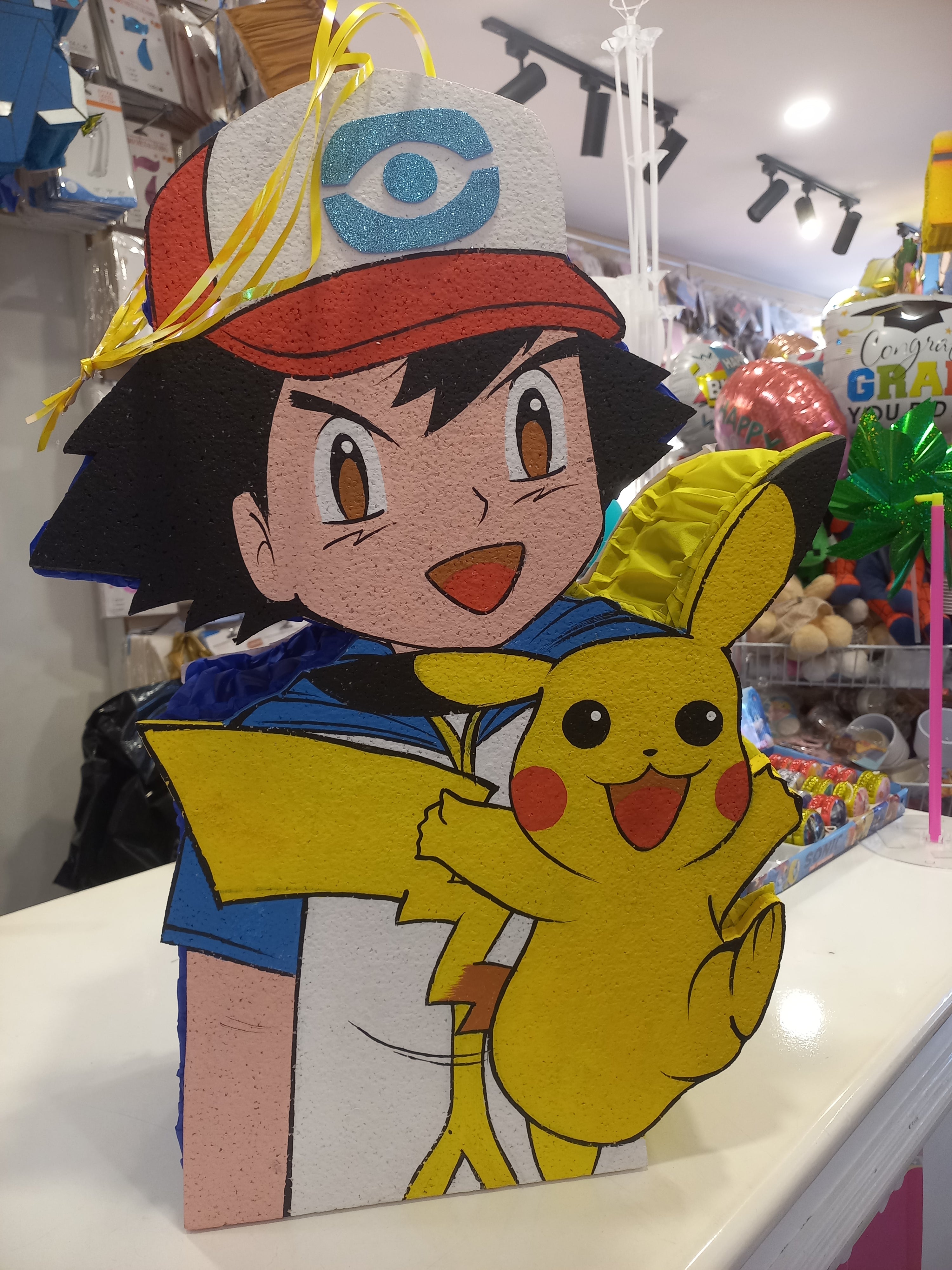 Pokemon Pinata Ash Pikachu