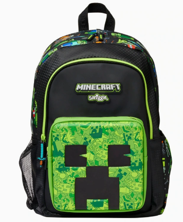 Minecraft Creeper Pocket Backpack - Preppy Kids (Grand Bazaar)