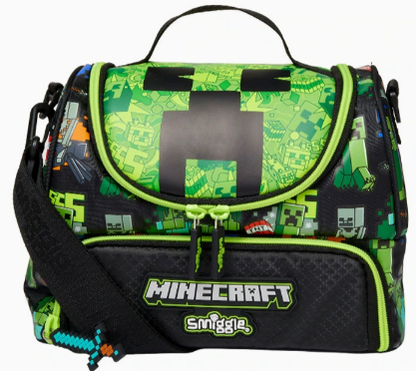 Minecraft Creeper Lunch Bag - Preppy Kids (Grand Bazaar)