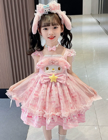 My Melody Ver 2 Sanrio Cosplay Dress - Preppy Kids (Grand Bazaar)