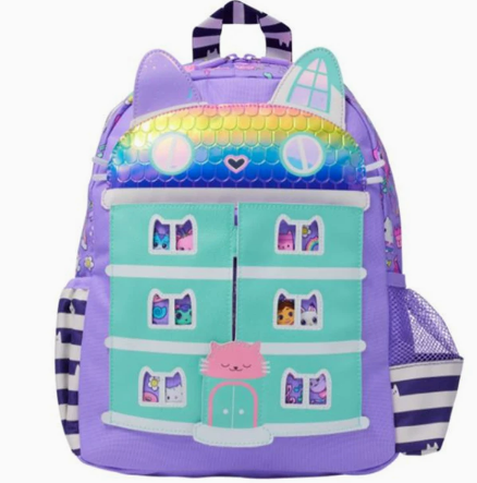 Gabby Dollhouse Mermaid Scales Cat Backpack - Preppy Kids (Grand Bazaar)