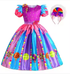 Candyland Rainbow Cosplay Costume Dress - Preppy Kids (Grand Bazaar)