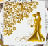Gold and White Wedding Napkins - Preppy Kids (Grand Bazaar)