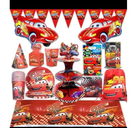 Red Lightning McQueen Ultimate Party Package