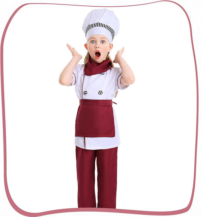 Kids chef costume career day