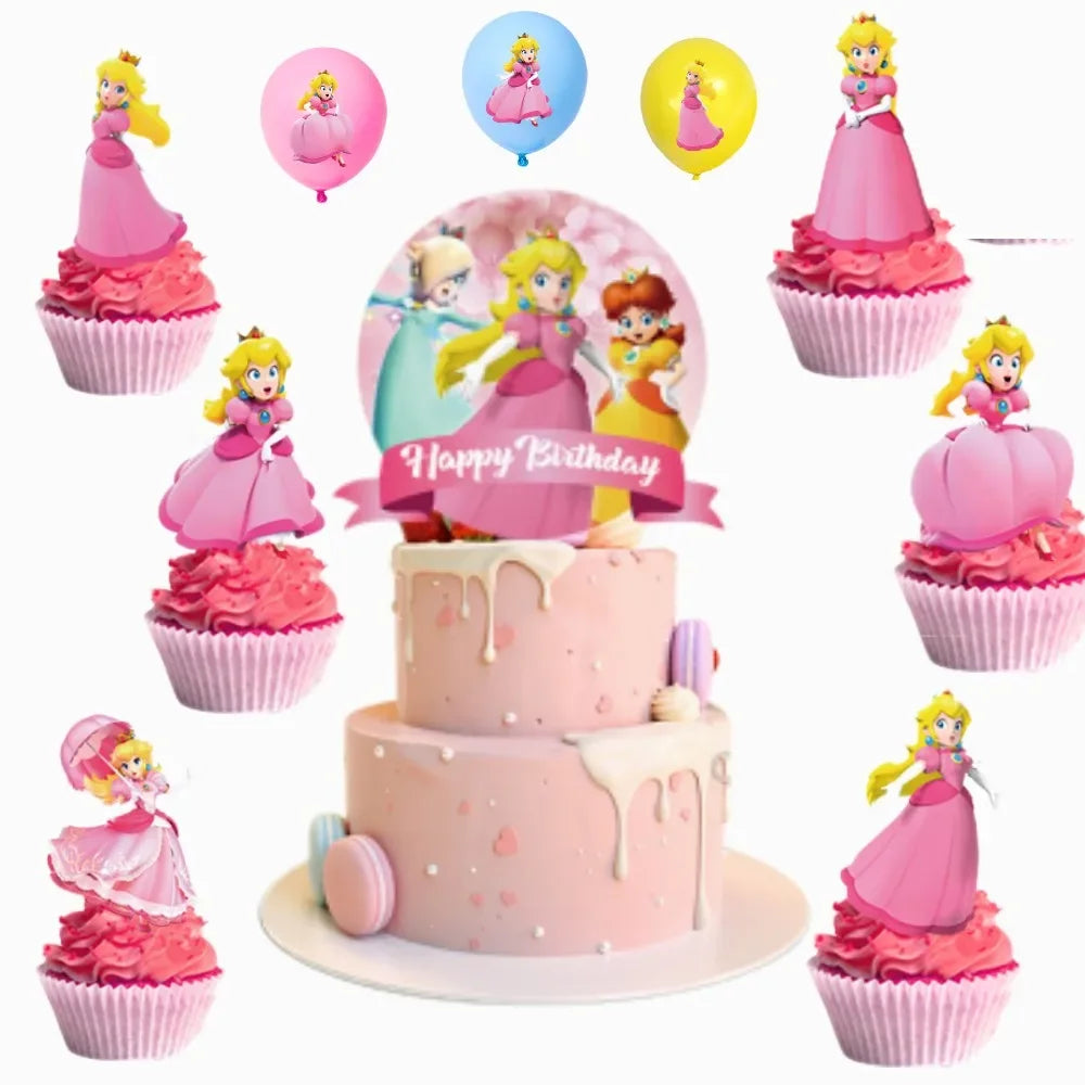 Princess Peach Party Ultimate party decoration package