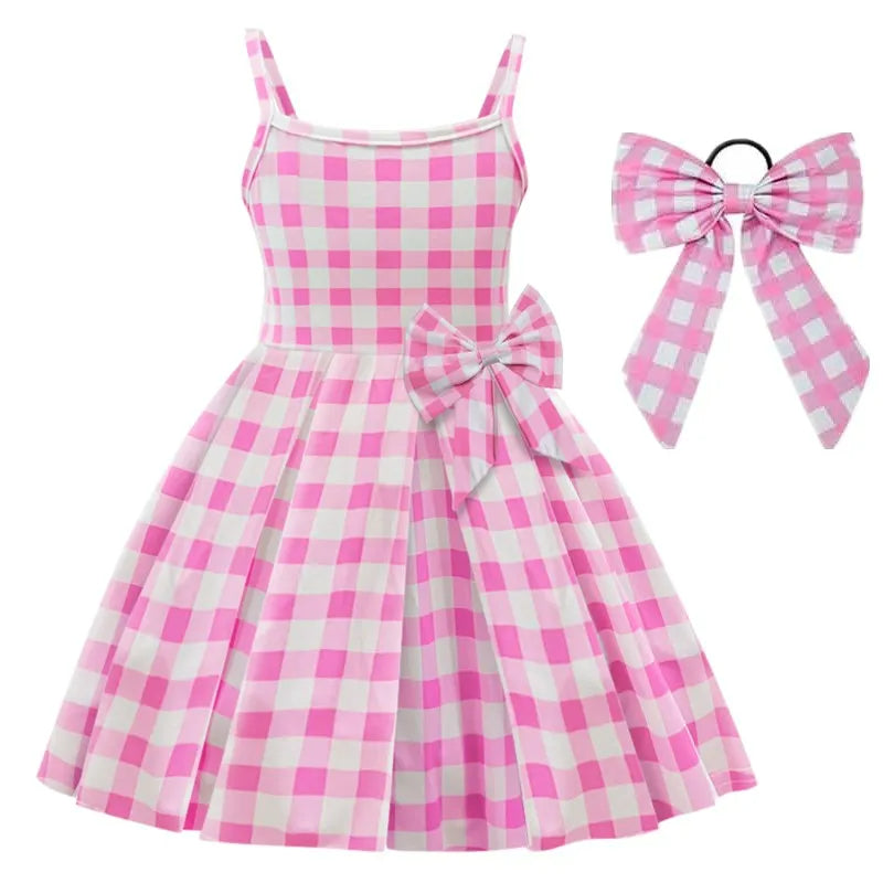 Barbie Dress Cosplay Costume Outfit (Accessories included, NO WIG)